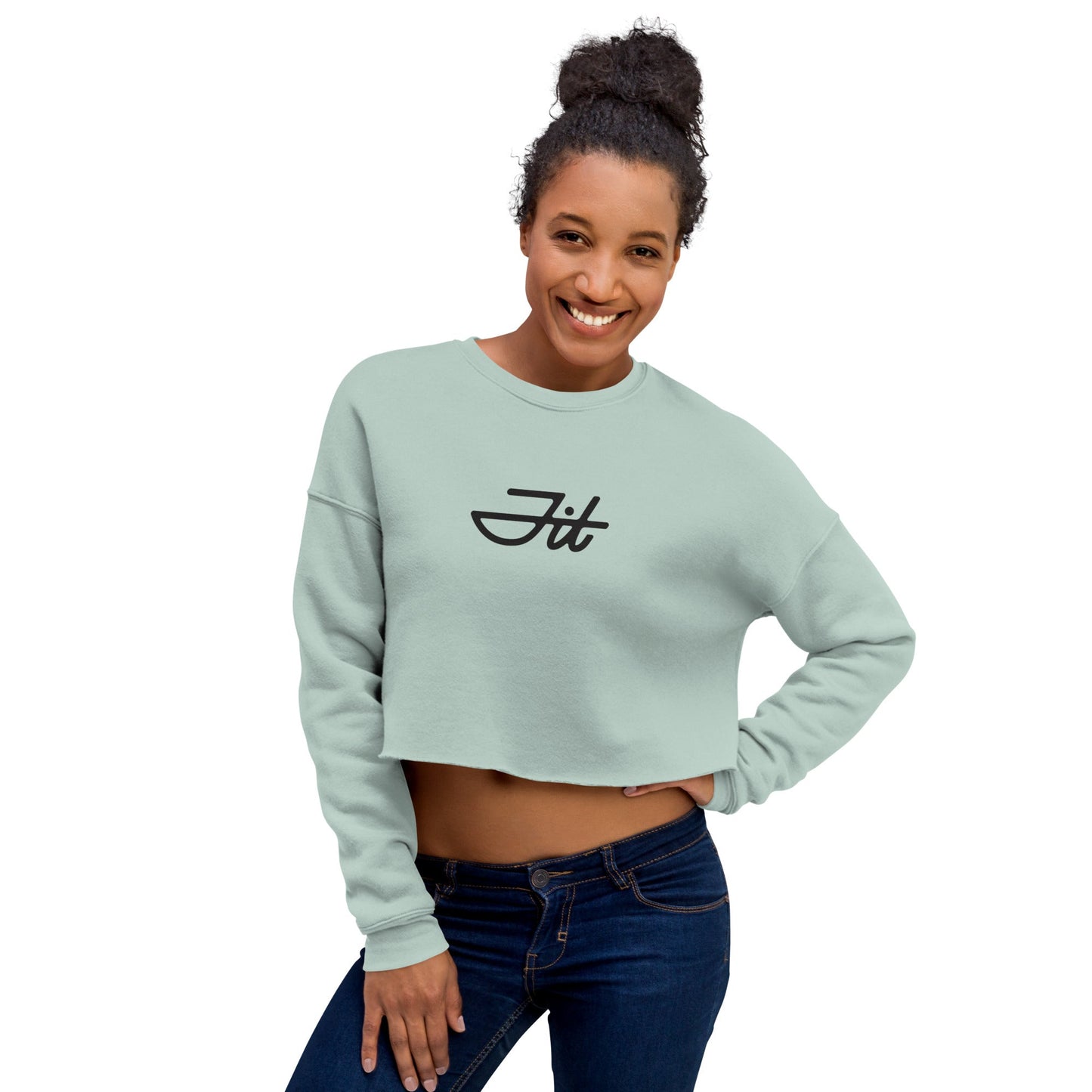 Fit-Crop Sweatshirt