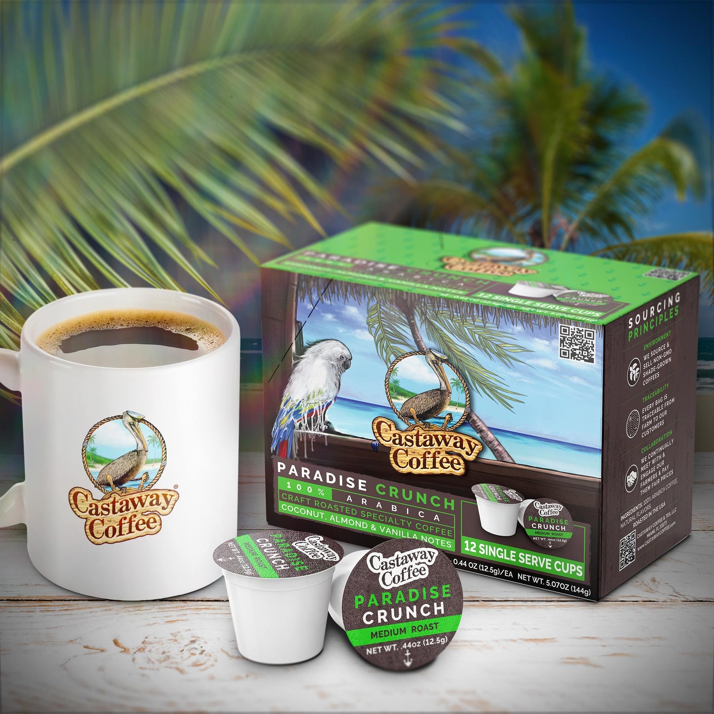 Paradise Crunch K-Cup Pod 12 Count
