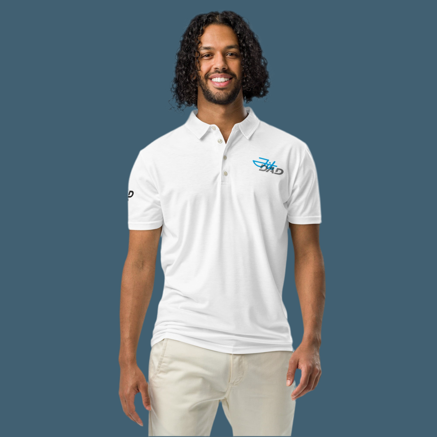 Fit Dad Men’s slim fit polo