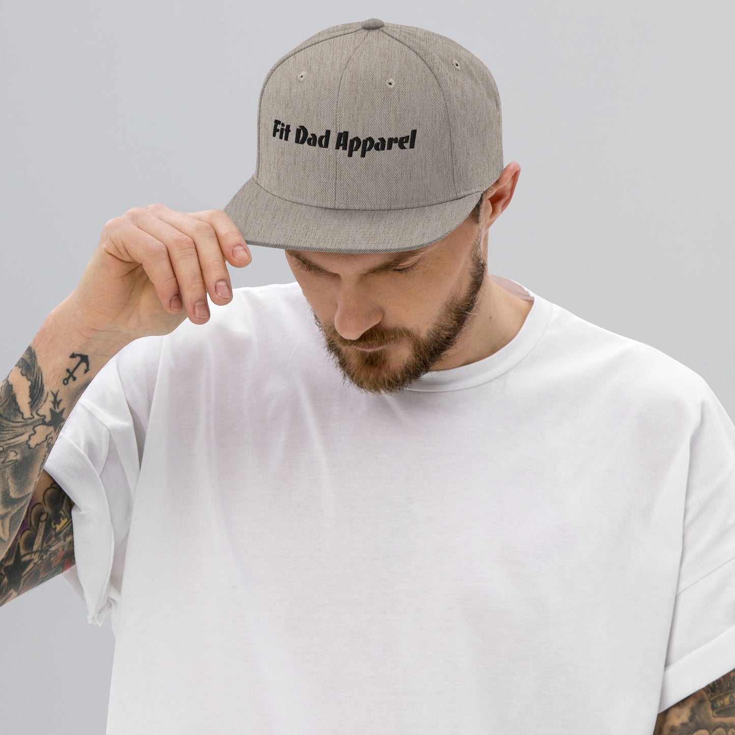 Fit Dad Apparel Snapback Hat