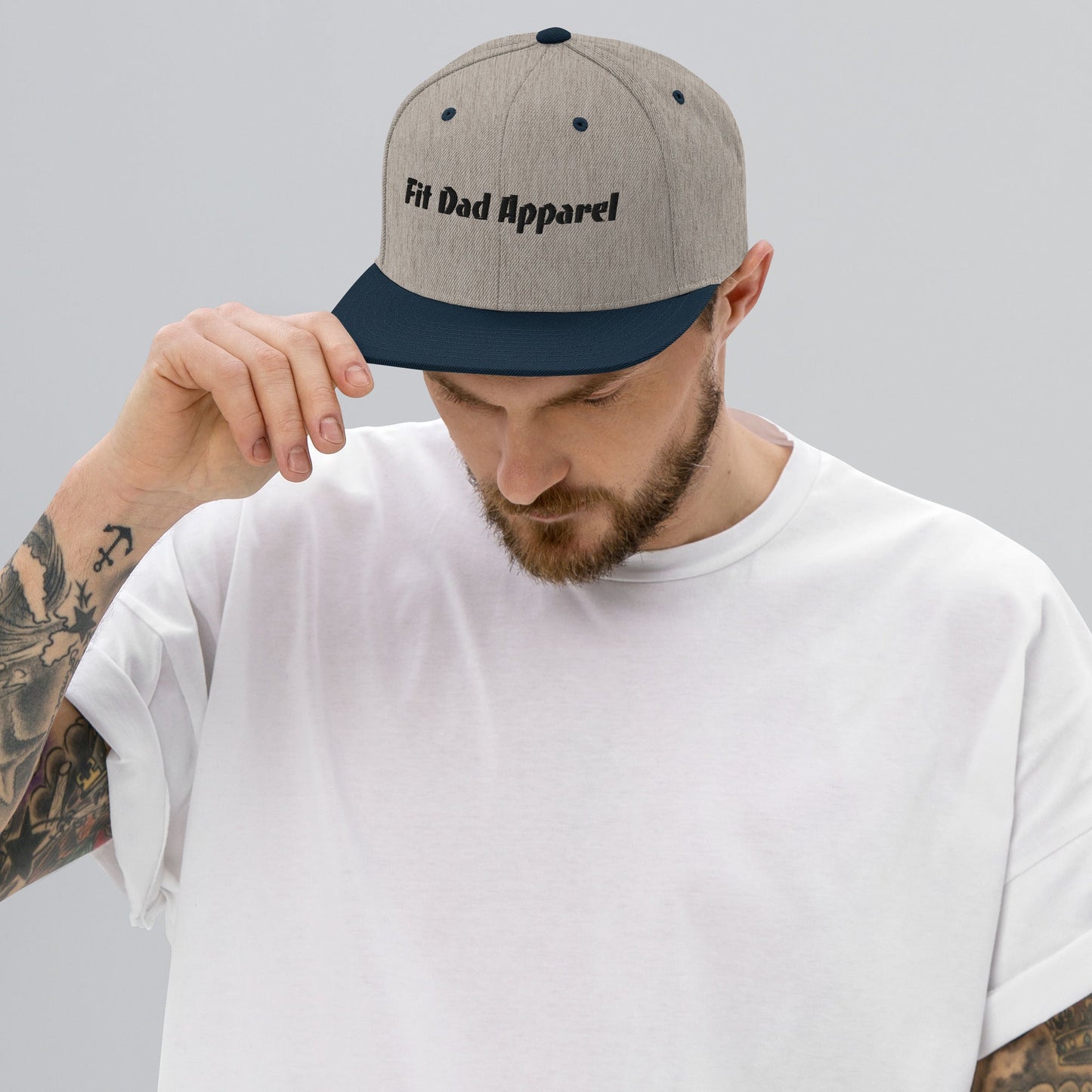 Fit Dad Apparel Snapback Hat