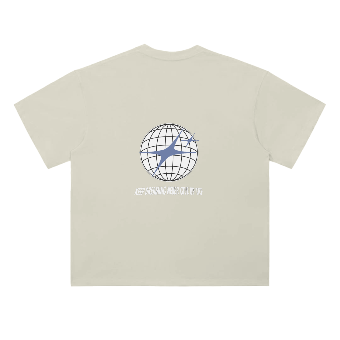 Keep Dreaming Never give up TRF shirt Milk Apricot