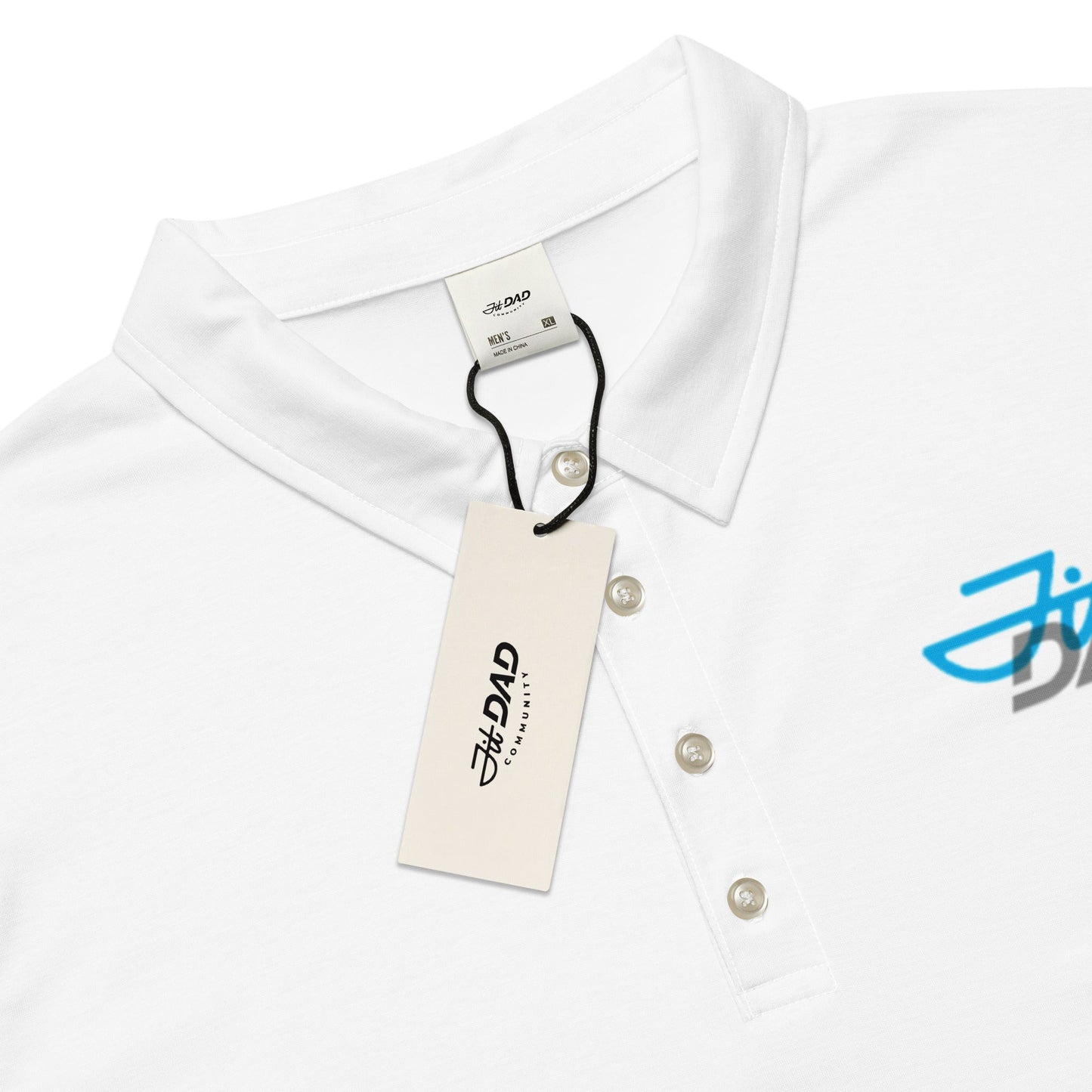 Fit Dad Men’s slim fit polo