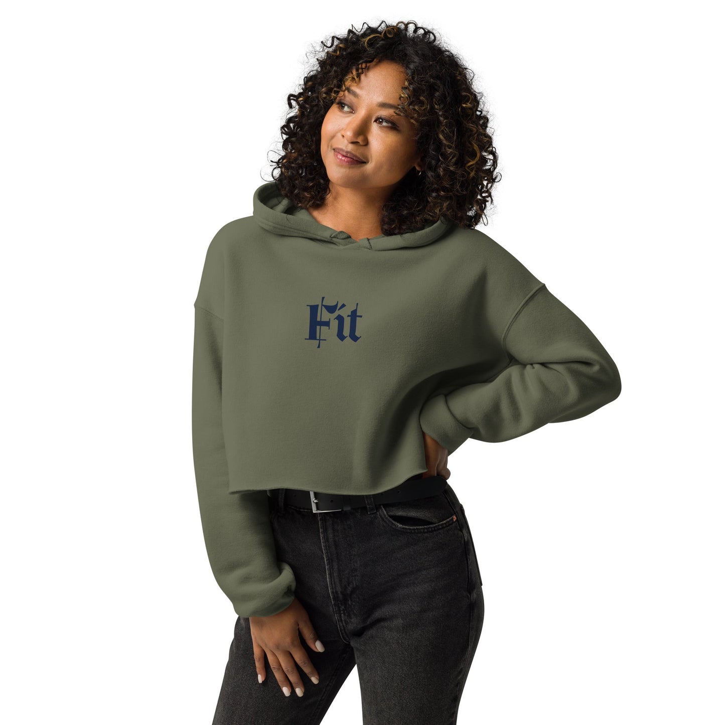 Fit- Crop Hoodie