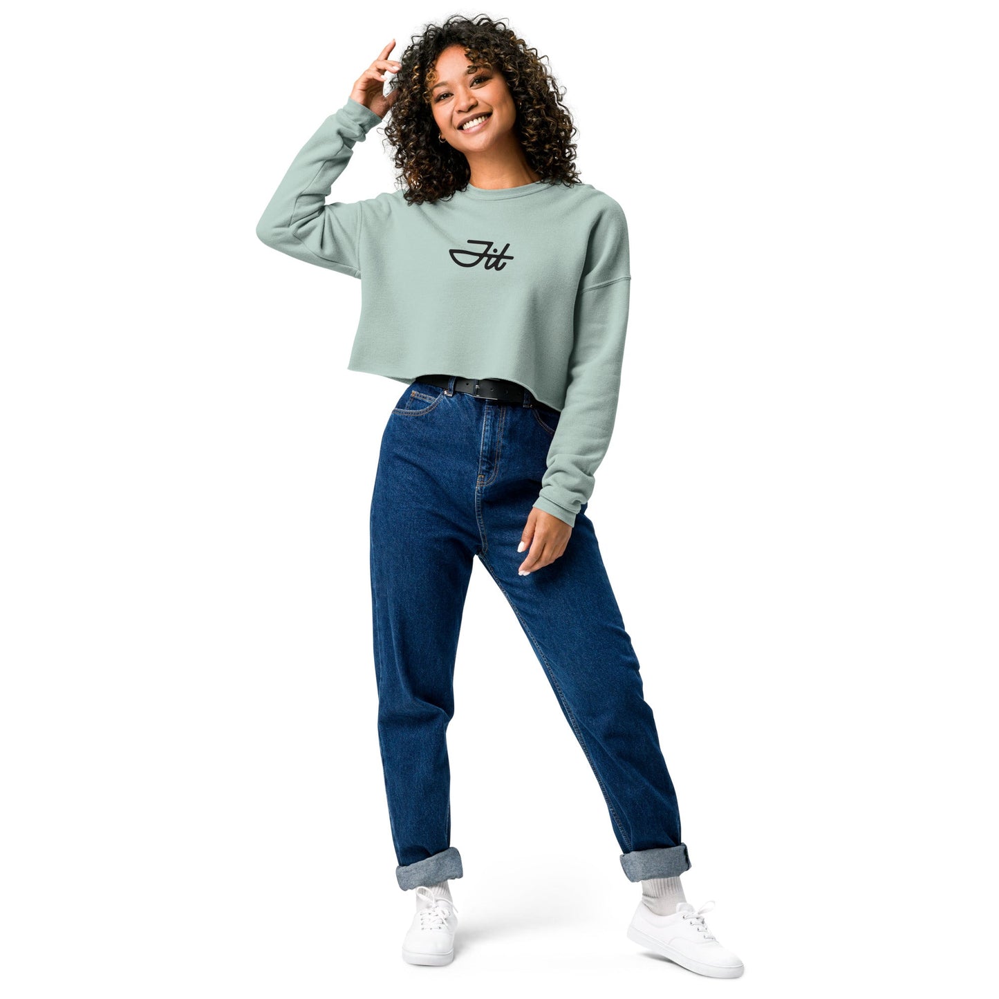 Fit-Crop Sweatshirt