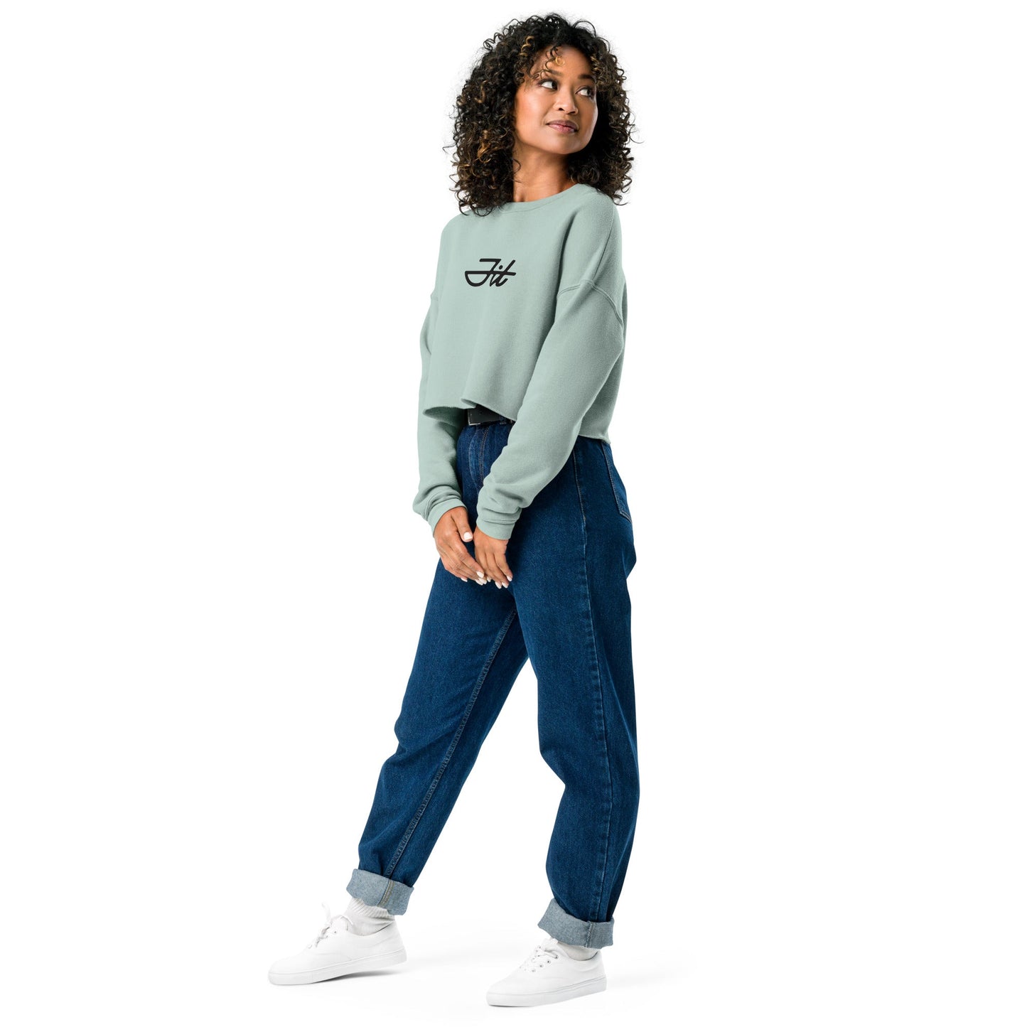 Fit-Crop Sweatshirt