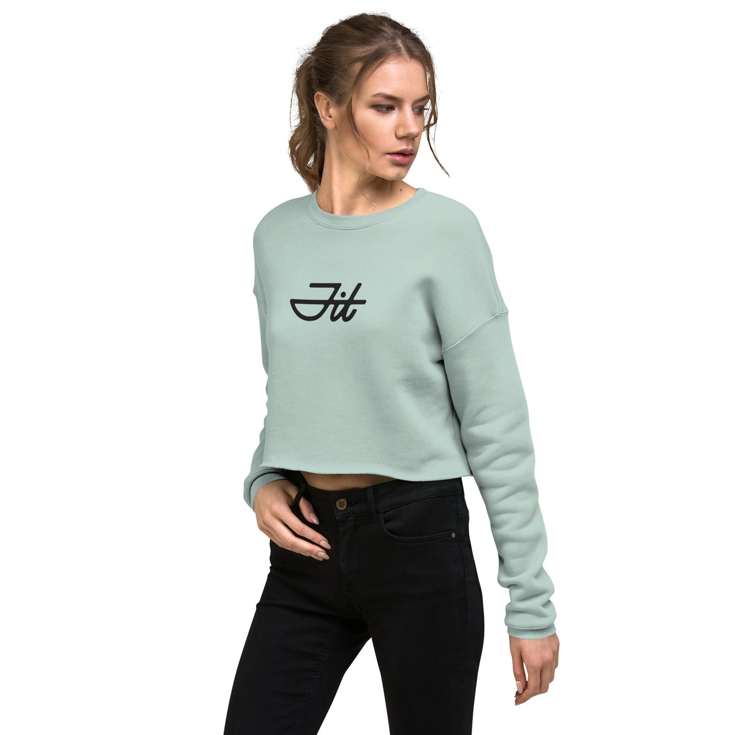 Fit-Crop Sweatshirt